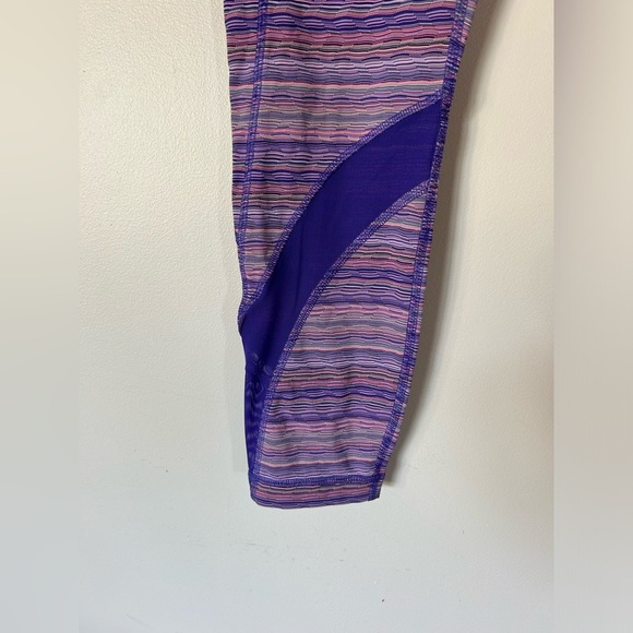 BNWOT Lululemon Inspire Tight II (Mesh) Space Dye Twist Iris Flower Pink Shell - Picture 6 of 13